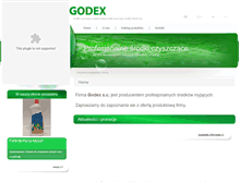 Tablet Screenshot of godex.waw.pl